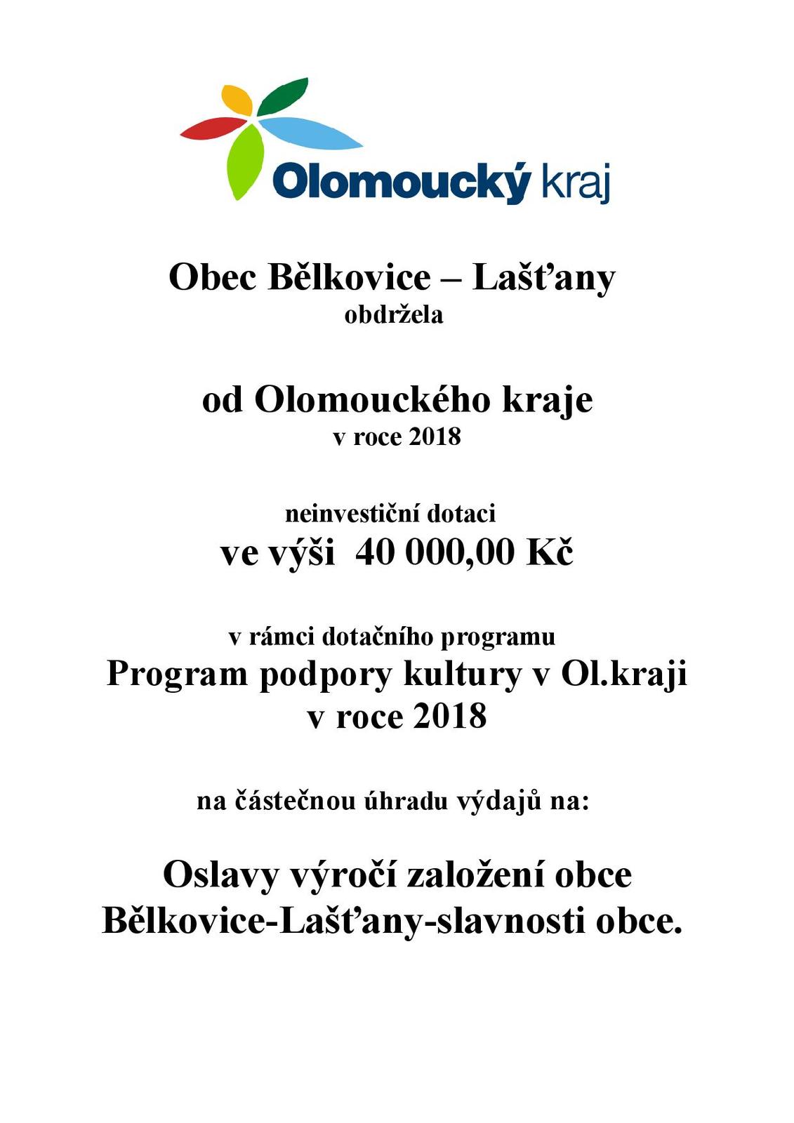 propagace Ol.Kraj_2018-kultura (oslavy výročí obce)