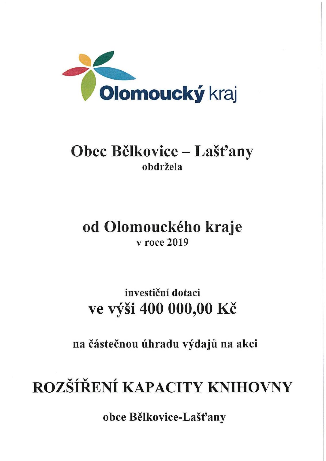 Propagace Ol.kraje_ROZŠÍŘENÍ KAPACITYKNIHOVNY